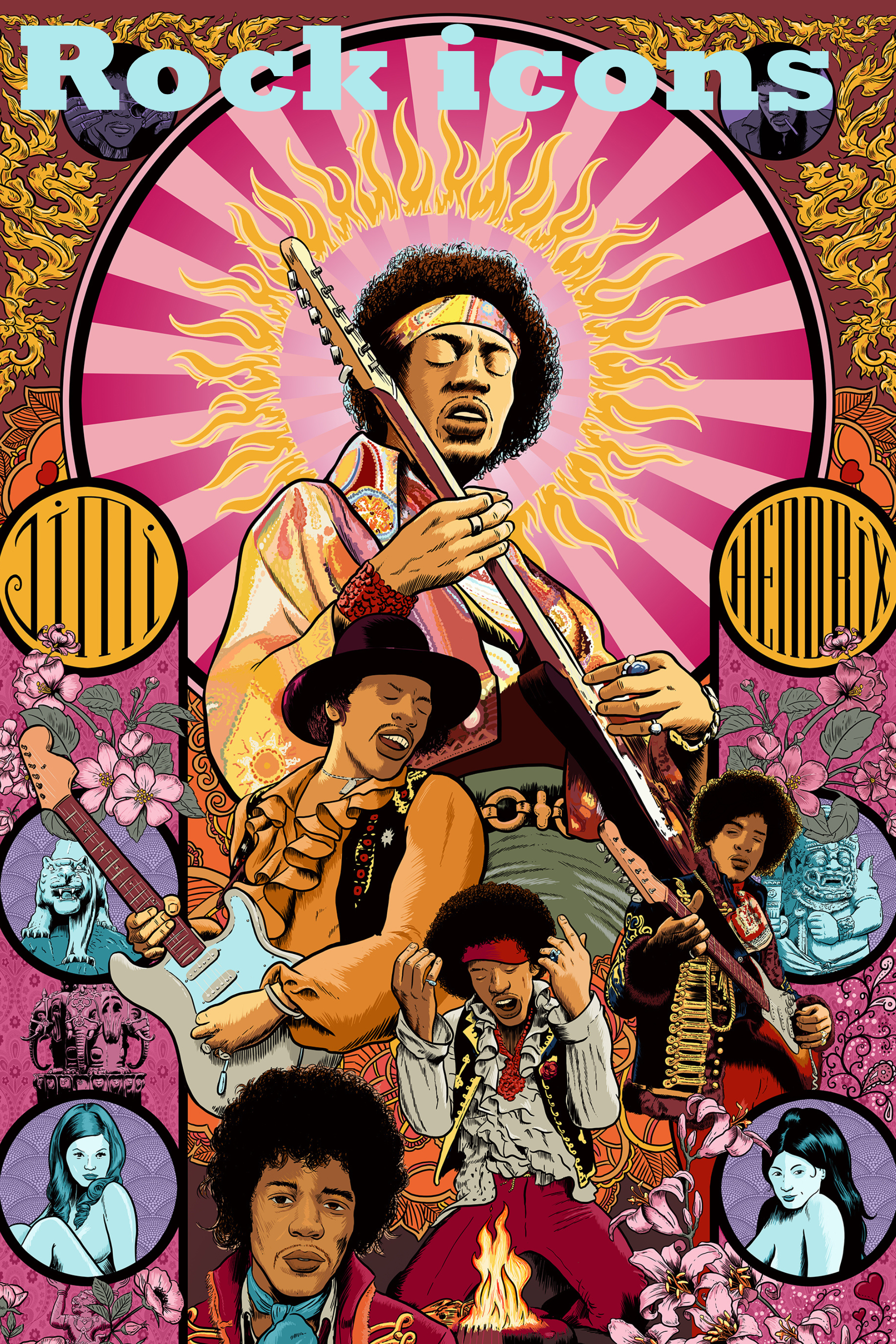 ROCK ICONS – The Art Of Christopher